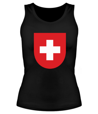 Женская майка борцовка Switzerland Coat