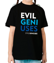 Детская футболка Evil Geniuses Sign фото