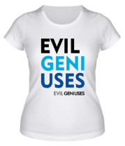 Женская футболка Evil Geniuses Sign фото
