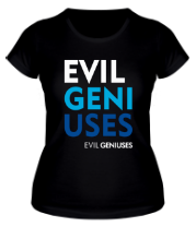 Женская футболка Evil Geniuses Sign фото