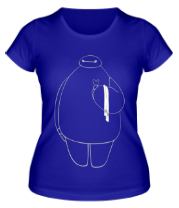 Женская футболка Беймакс с полотенчиком фото