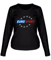 Женская футболка длинный рукав EURO Sport фото
