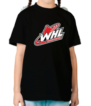Детская футболка WHL - Hockey League фото