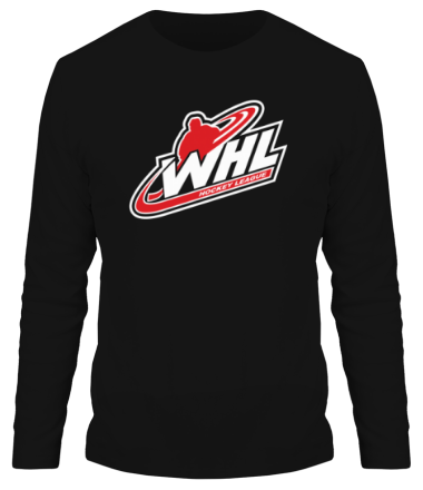 Мужская футболка длинный рукав WHL - Hockey League