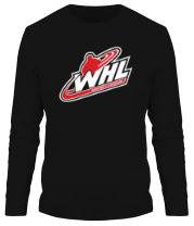 Мужская футболка длинный рукав WHL - Hockey League фото