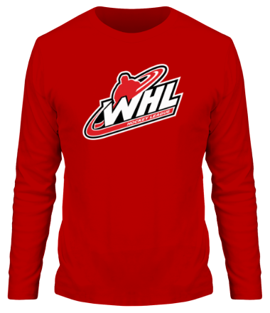 Мужская футболка длинный рукав WHL - Hockey League