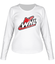 Женская футболка длинный рукав WHL - Hockey League фото