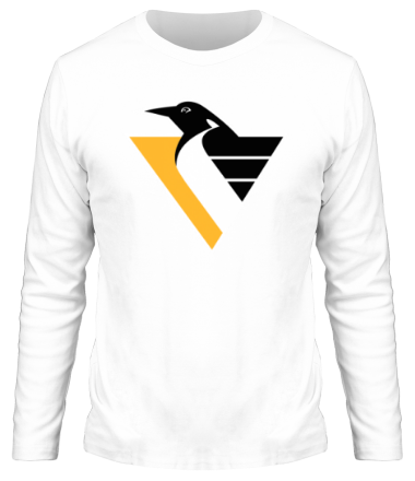 Мужская футболка длинный рукав HC Pittsburgh Penguins