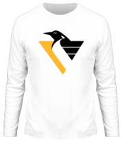 Мужская футболка длинный рукав HC Pittsburgh Penguins фото