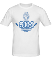Мужская футболка СибАГС Сибирская Академия Государственной Службы