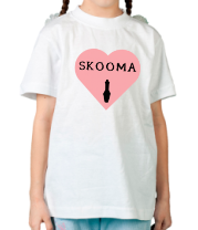 Детская футболка Love skooma фото