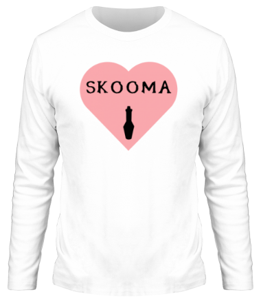 Мужская футболка длинный рукав Love skooma