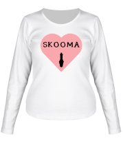 Женская футболка длинный рукав Love skooma фото