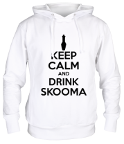 Толстовка худи Keep calm and drink skooma фото