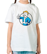 Детская футболка Vault Boy фото