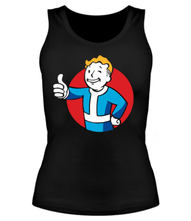 Женская майка борцовка Vault Boy