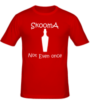 Мужская футболка Skooma, not even once фото