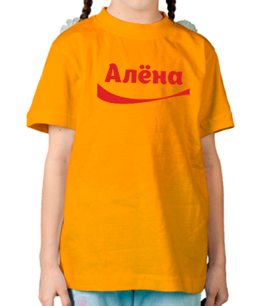 Детская футболка Алена