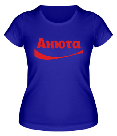 Женская футболка Анюта