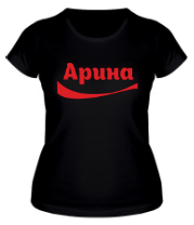 Женская футболка Арина фото