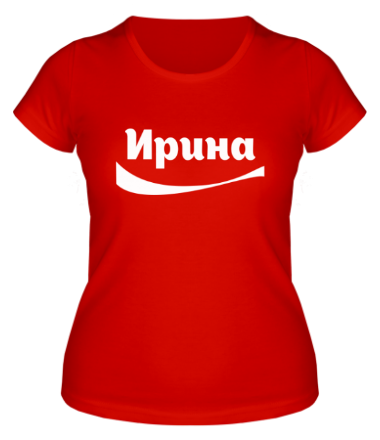 Женская футболка Ирина