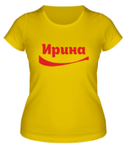 Женская футболка Ирина фото