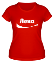 Женская футболка Лена фото