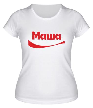 Женская футболка Маша