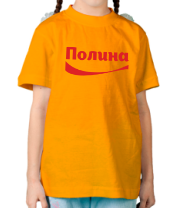 Детская футболка Полина фото