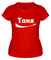 Женская футболка Таня фото
