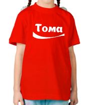 Детская футболка Тома фото