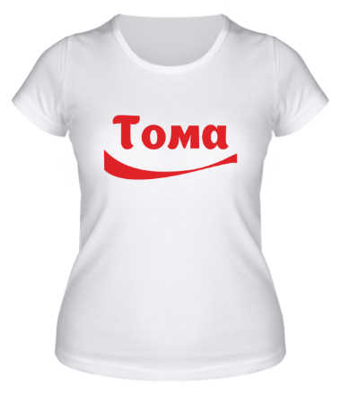 Женская футболка Тома