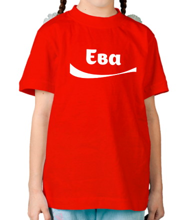 Детская футболка Ева