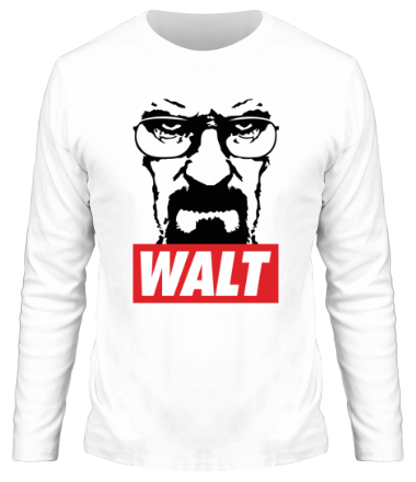 Мужская футболка длинный рукав Breaking Bad - Walter White