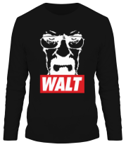 Мужская футболка длинный рукав Breaking Bad - Walter White