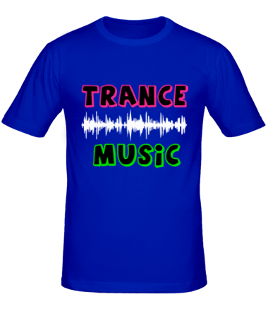 Мужская футболка Trance music
