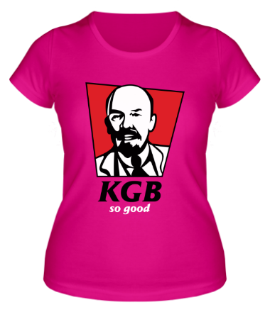 Женская футболка KGB - So Good