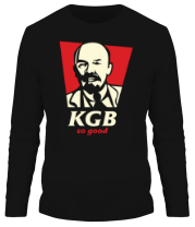 Мужская футболка длинный рукав KGB - So Good (Glow)