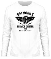Мужская футболка длинный рукав Batmobile Service Center фото