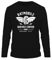 Мужская футболка длинный рукав Batmobile Service Center фото