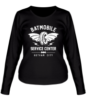 Женская футболка длинный рукав Batmobile Service Center фото