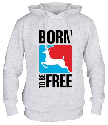 Толстовка худи Born to be free