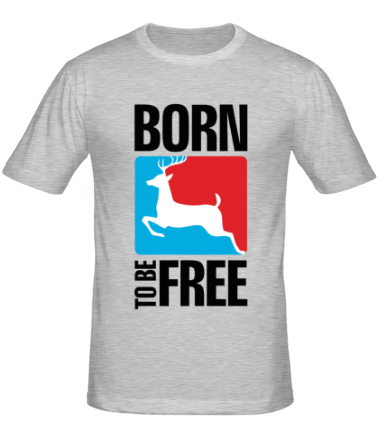 Мужская футболка Born to be free