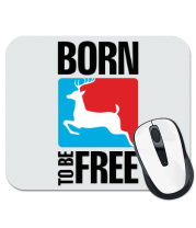 Коврик для мыши Born to be free фото