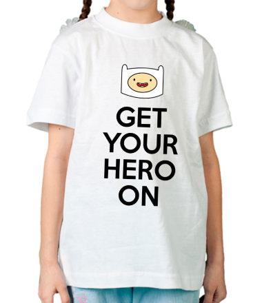 Детская футболка Get your hero on
