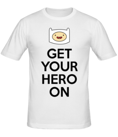Мужская футболка Get your hero on