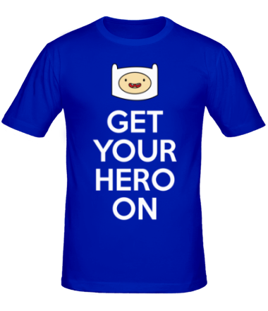 Мужская футболка Get your hero on