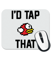 Коврик для мыши I'd Tap That - Flappy Bird фото