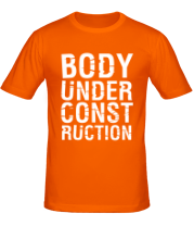 Мужская футболка Body under construction фото