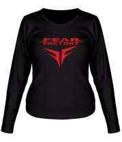 Женская футболка длинный рукав Fear Factory фото